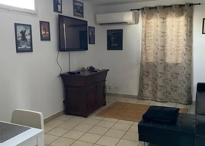 Rez De Jardin Avec Piscine Et Jacuzzi Appartement Cervione