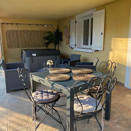 Agreable Rez De Jardin Avec Piscine Et Jacuzzi Apartment Cervione